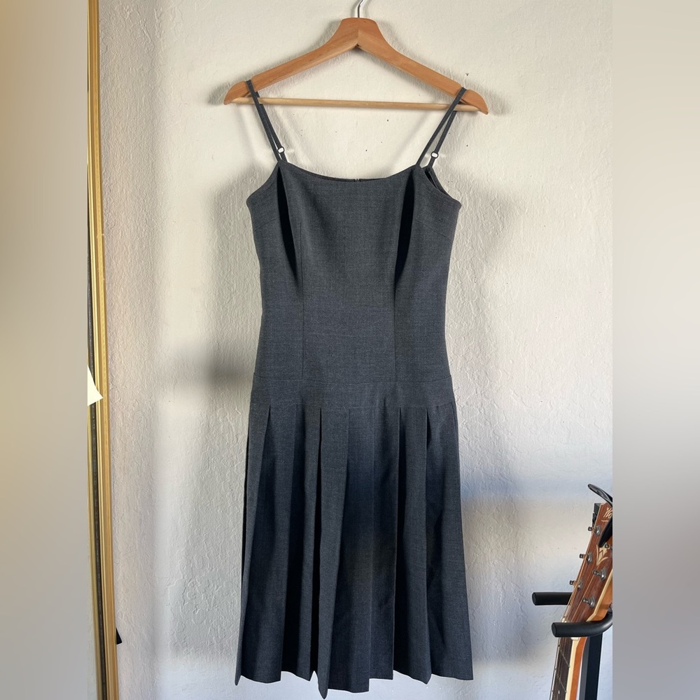 bebe Charcoal Midi Dress